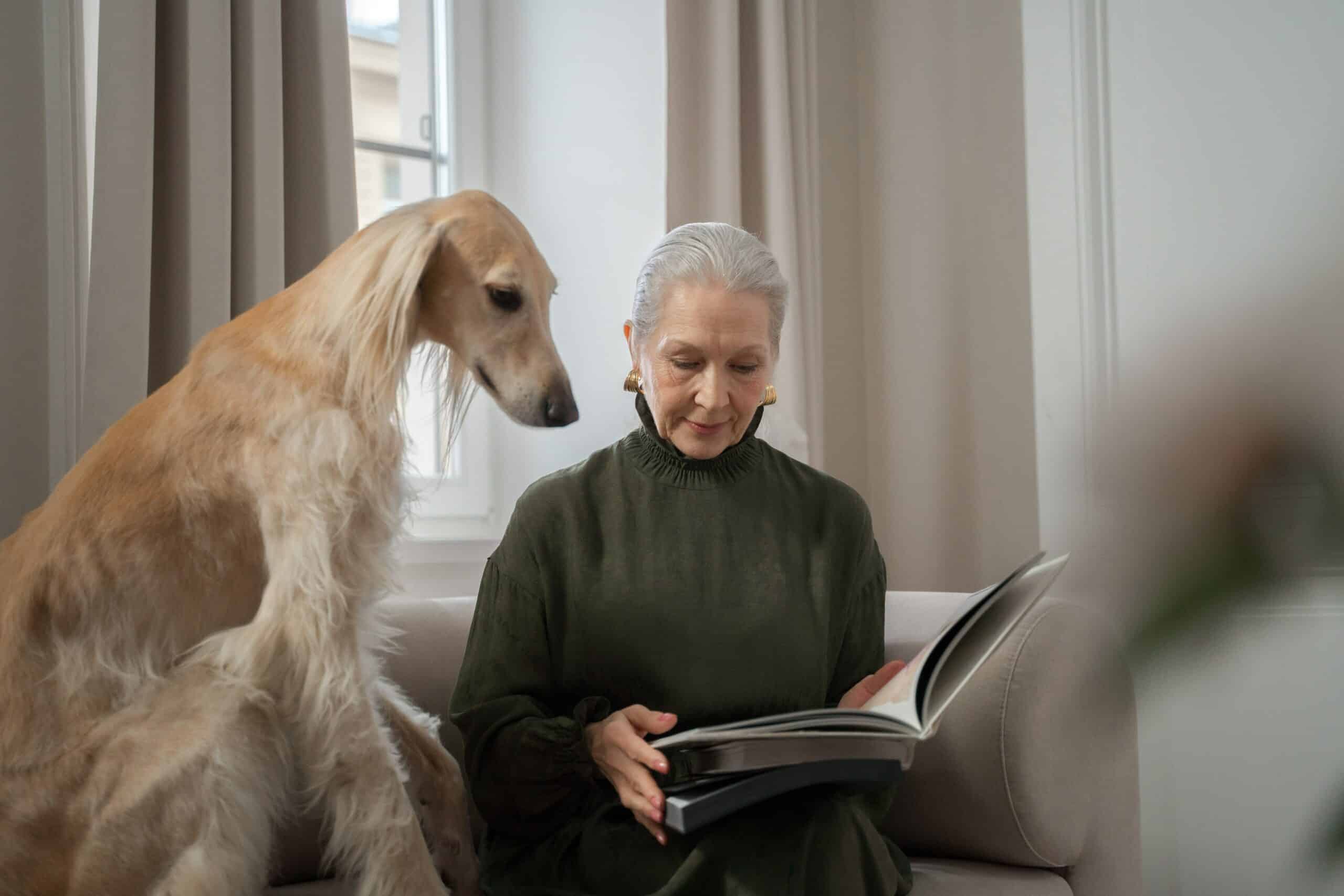 The 8 Benefits of Pets for the Elderly • Caremark