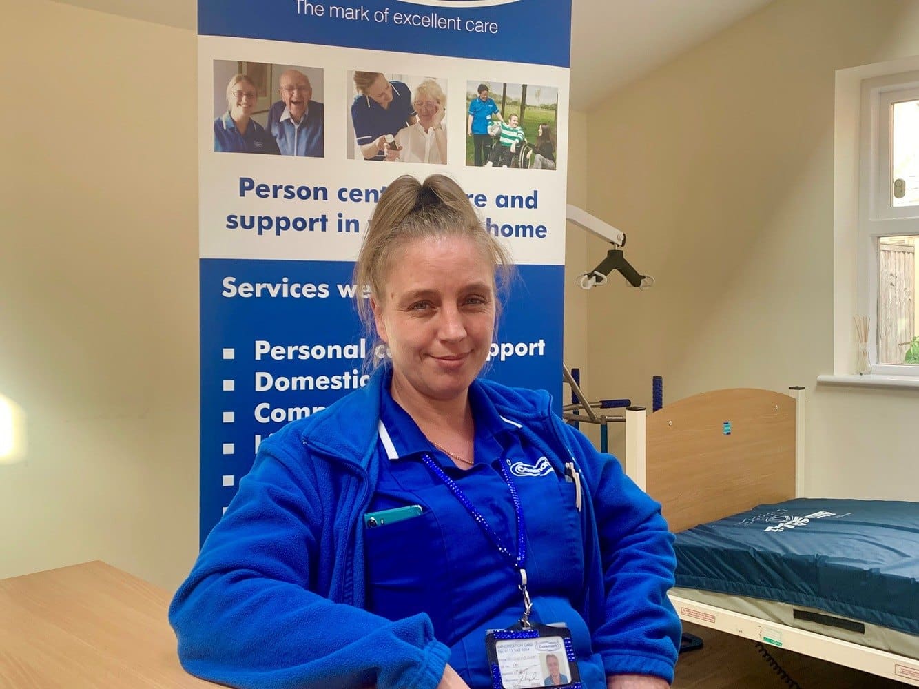 Broxtowe erewash news care assistant Michelle Bishton