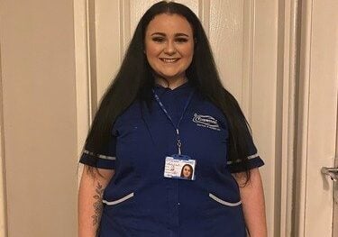 calderdale news - care assistant Emily