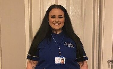 calderdale news - care assistant Emily