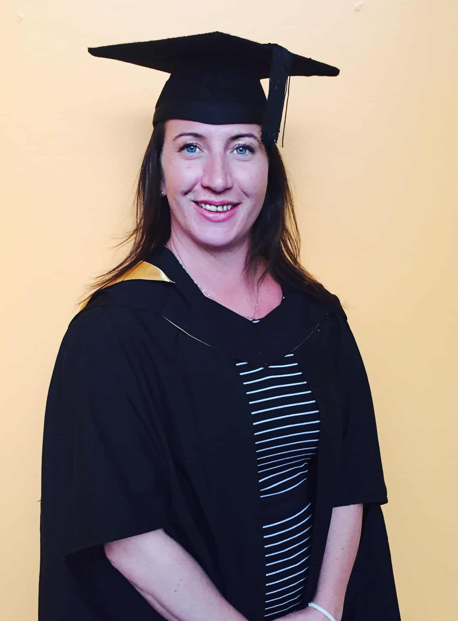 Caroline Balmers graduation ceremony Dec 2016
