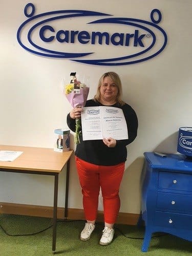 care workers receive certificates