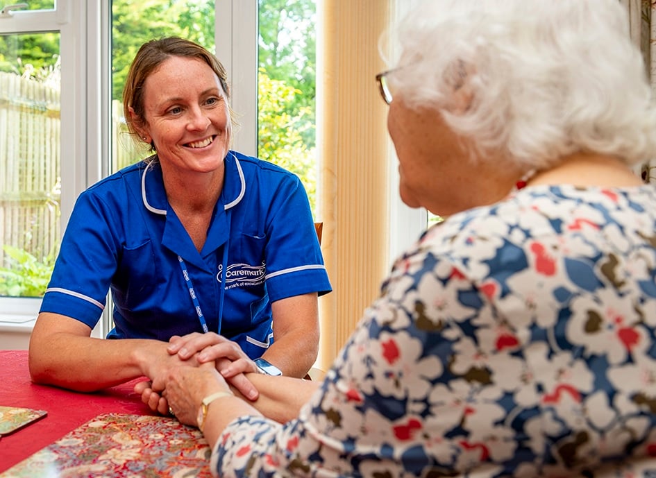 home care in nottingham with care assistant by Caremark in the areas of Beeston, Stapleford, Bramcote, Eastwood, Nuthall, Kimberley