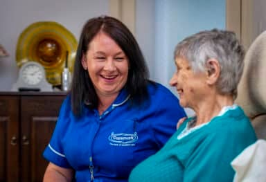 Care Assistant with Homecare customer 2 scaled
