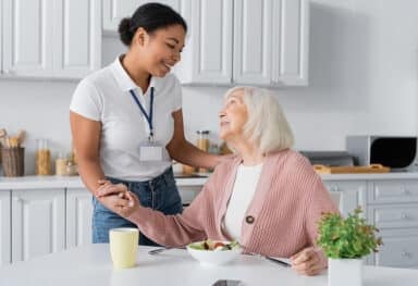 Independent Routine In A Care Home