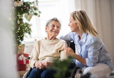 senior dementia xmas - home care