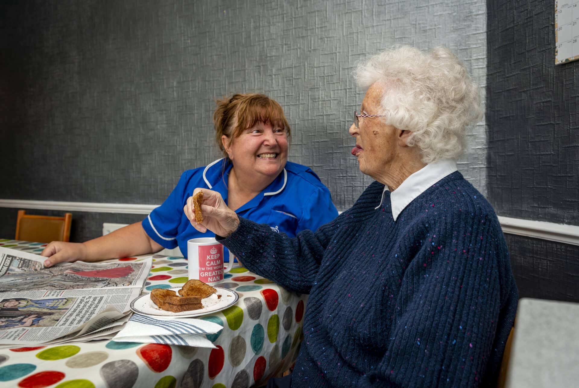 Hospital discharge home care providing personalised support after leaving hospital