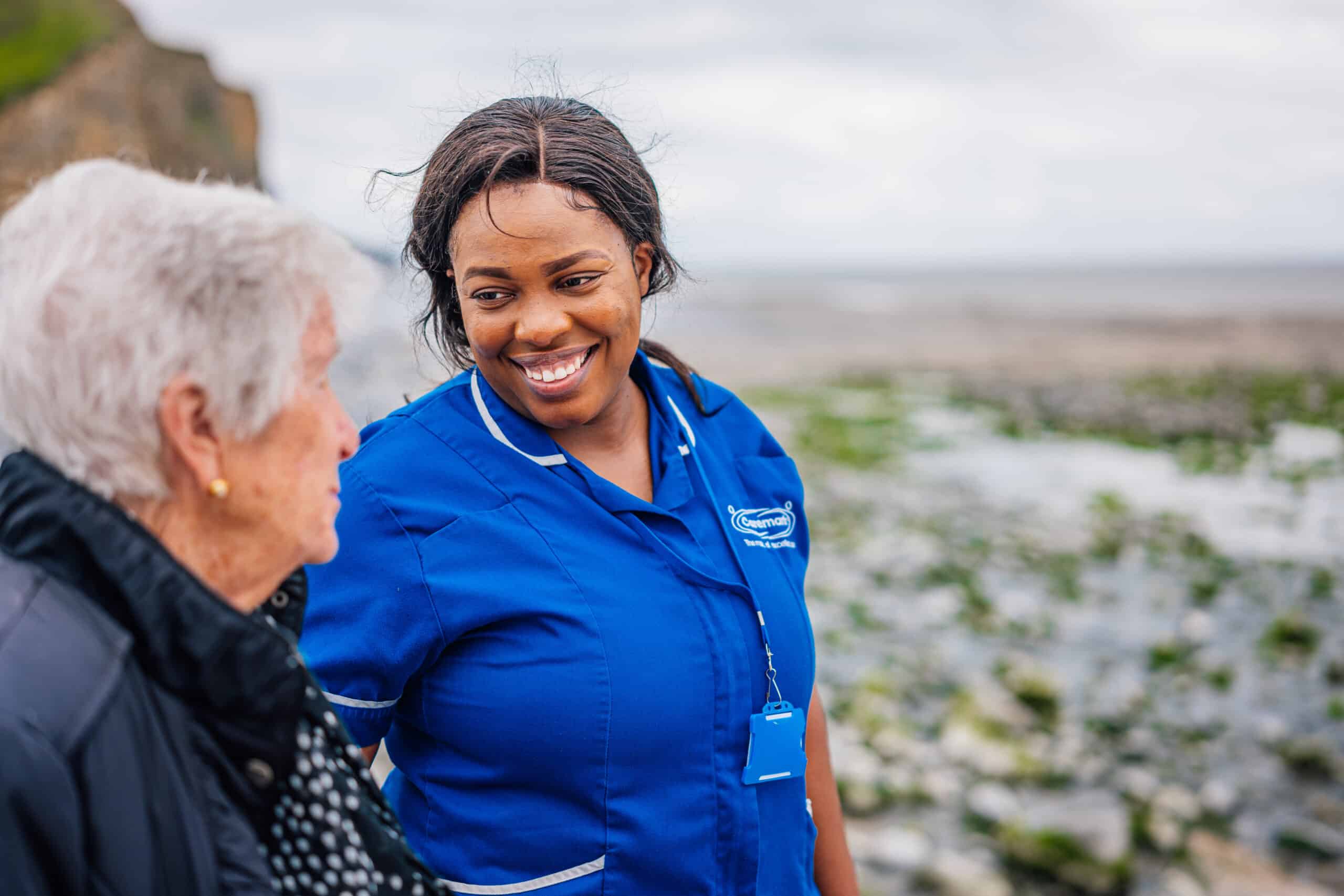 Caremark Care Assistant by the sea