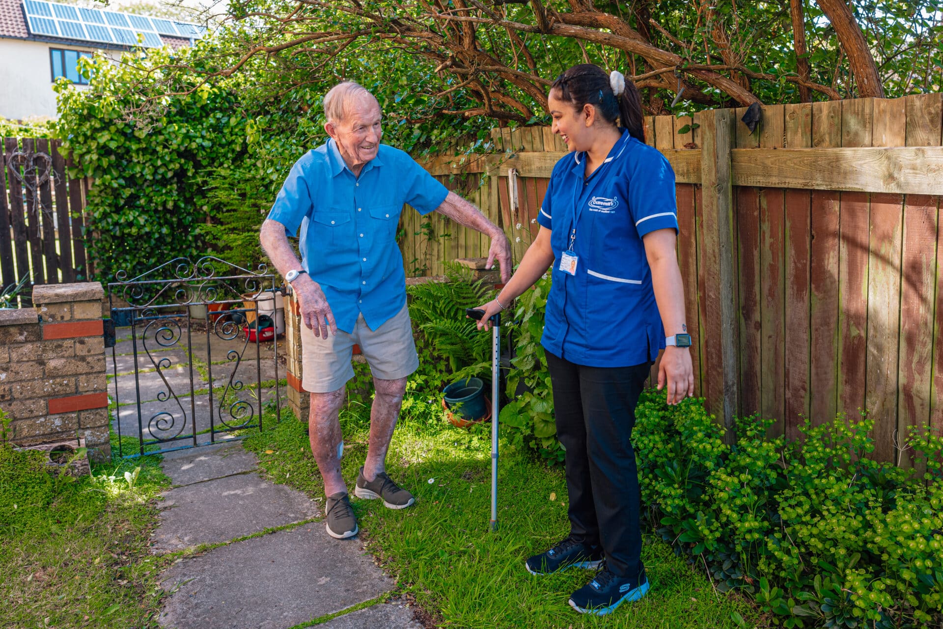 Carer Helping after hospitalisation