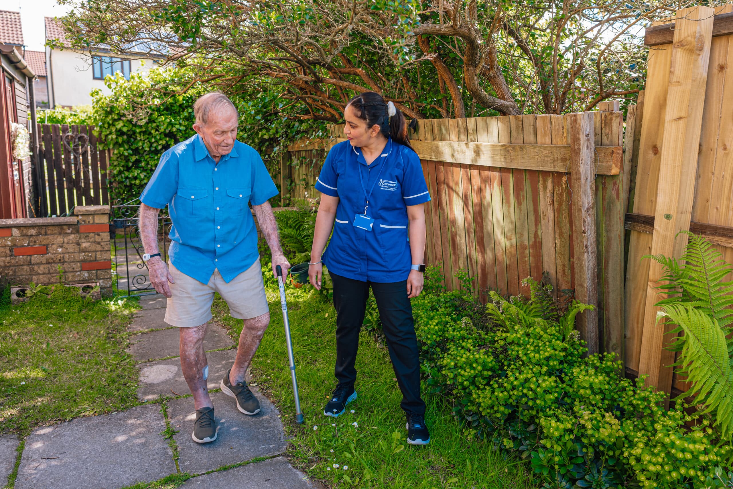 Carer providing companionship support in Billericay