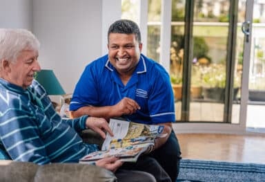 Carer providing home help services in Brentwood