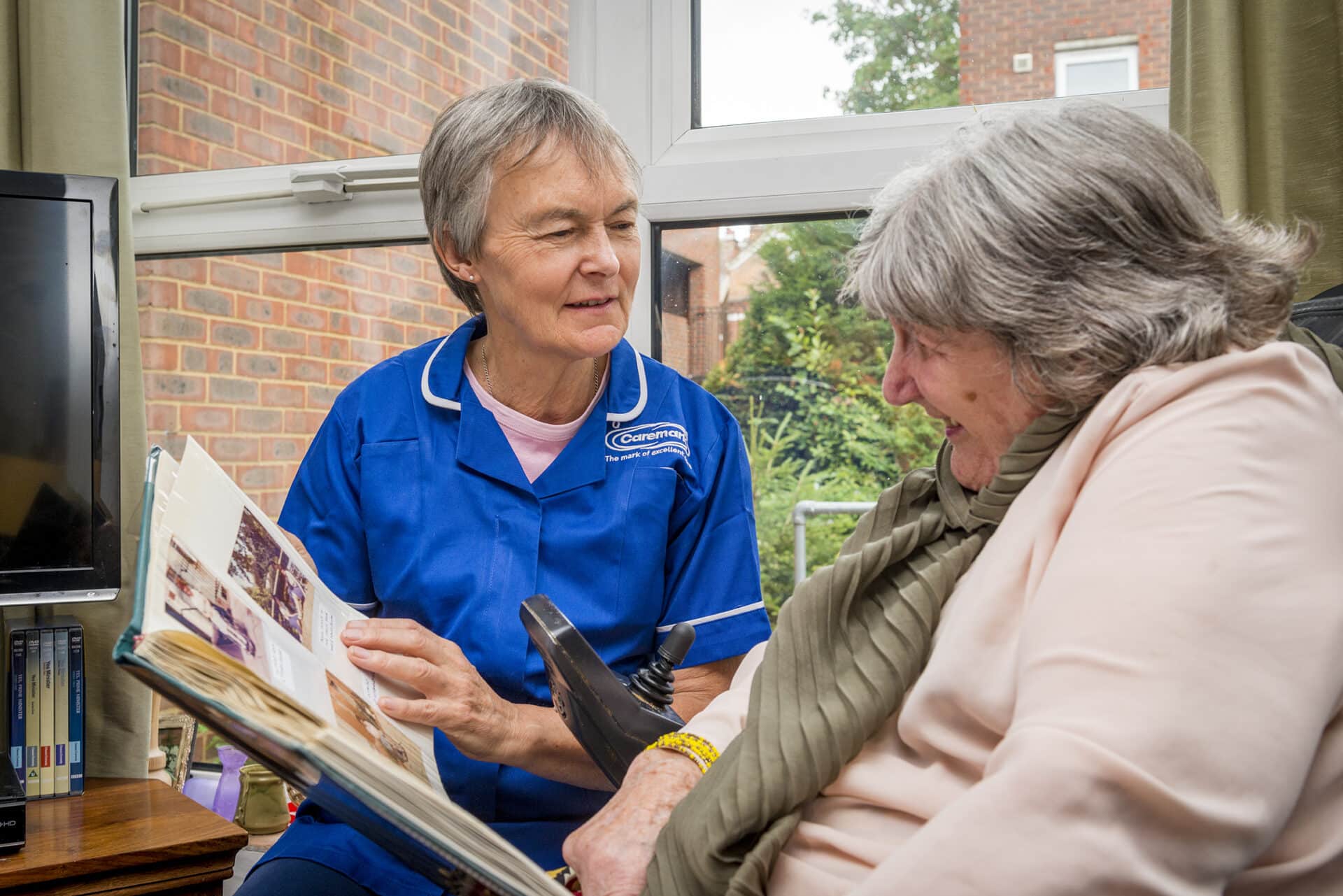 retirees in the role of Care Assistants