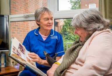 retirees in the role of Care Assistants