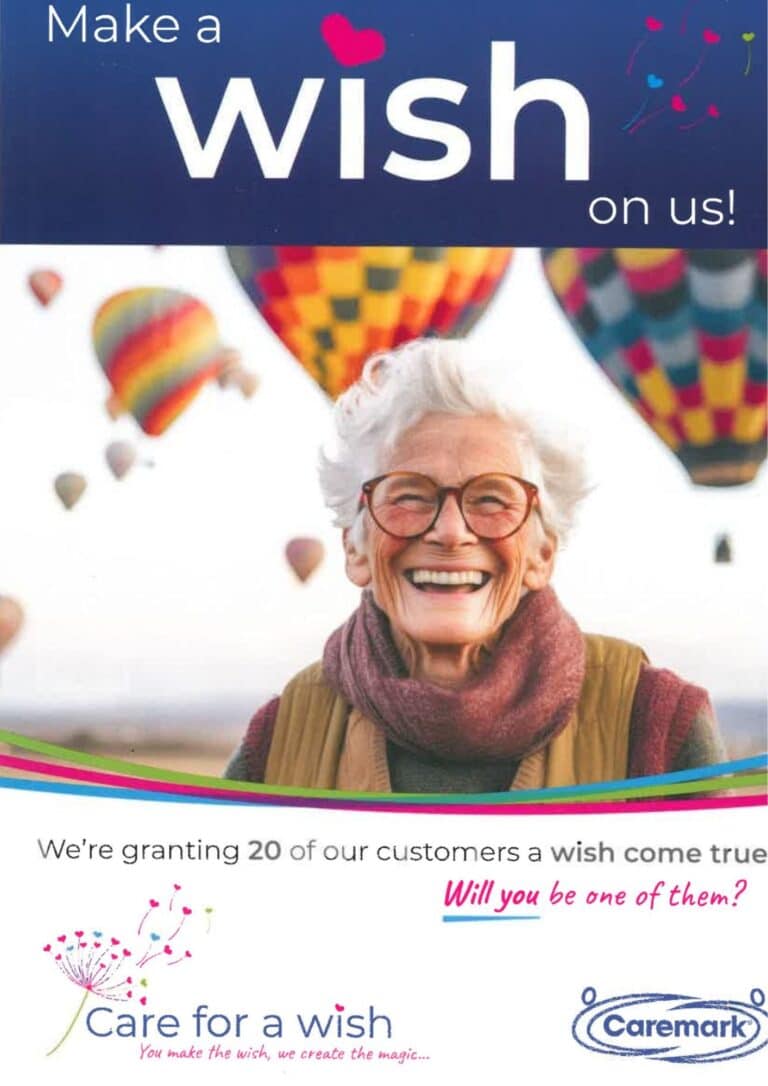 Make a Wish on Us At Caremark North Herts and Stevenage