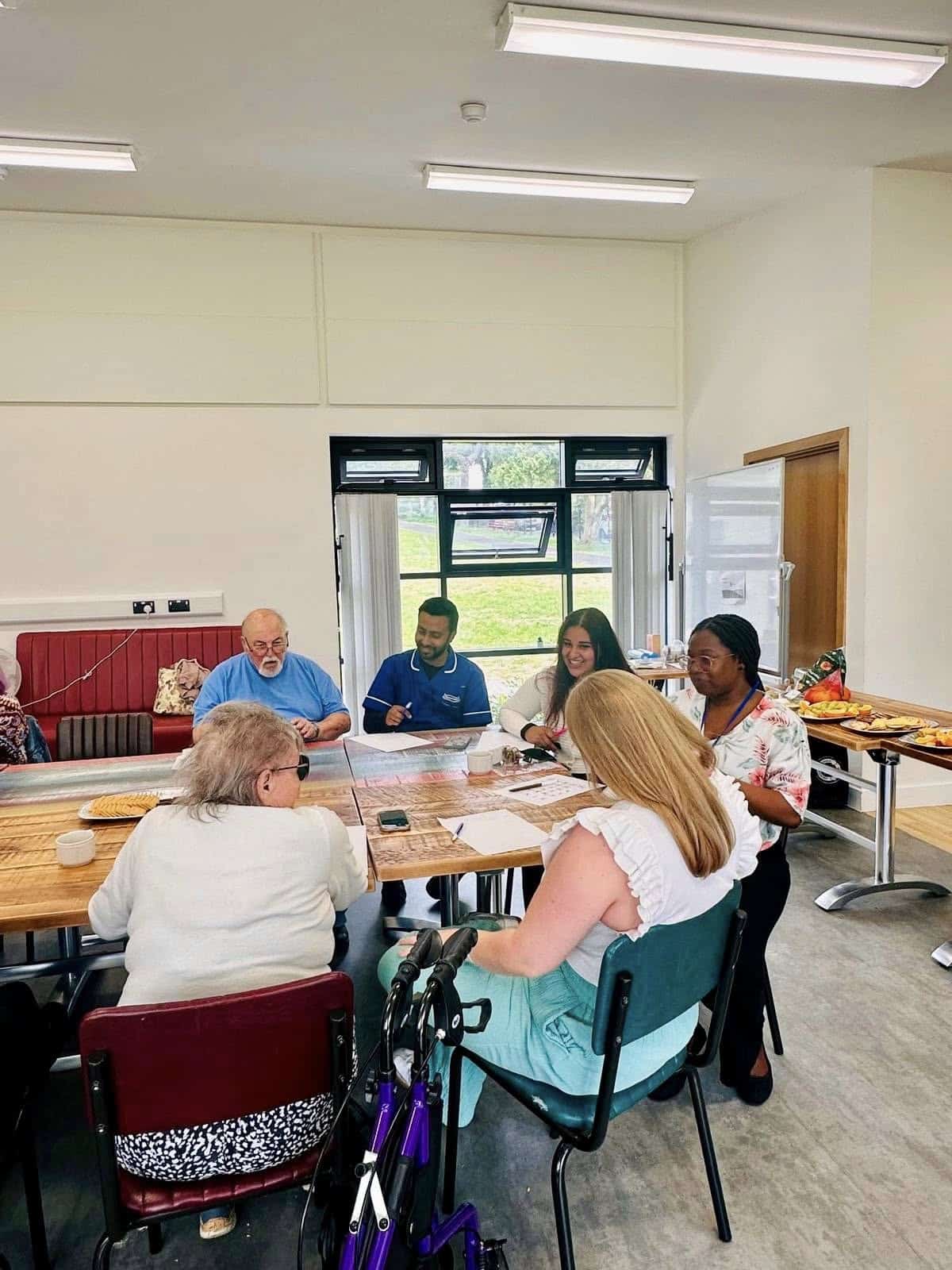 May be an image of 7 people and table