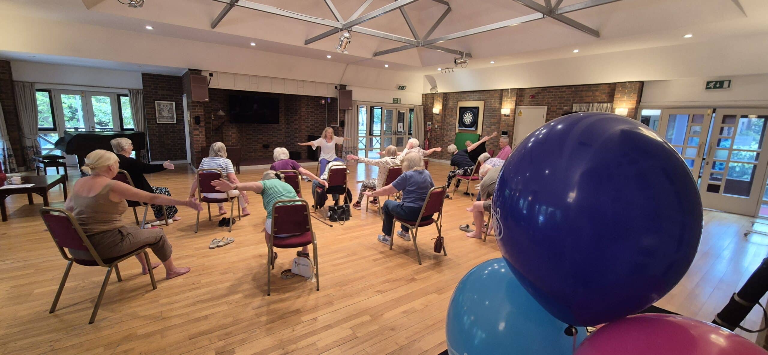 Seated Yoga at Ralph Perring Court – An Act of Care and Connection ...