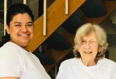 Muneeba and Dorothy