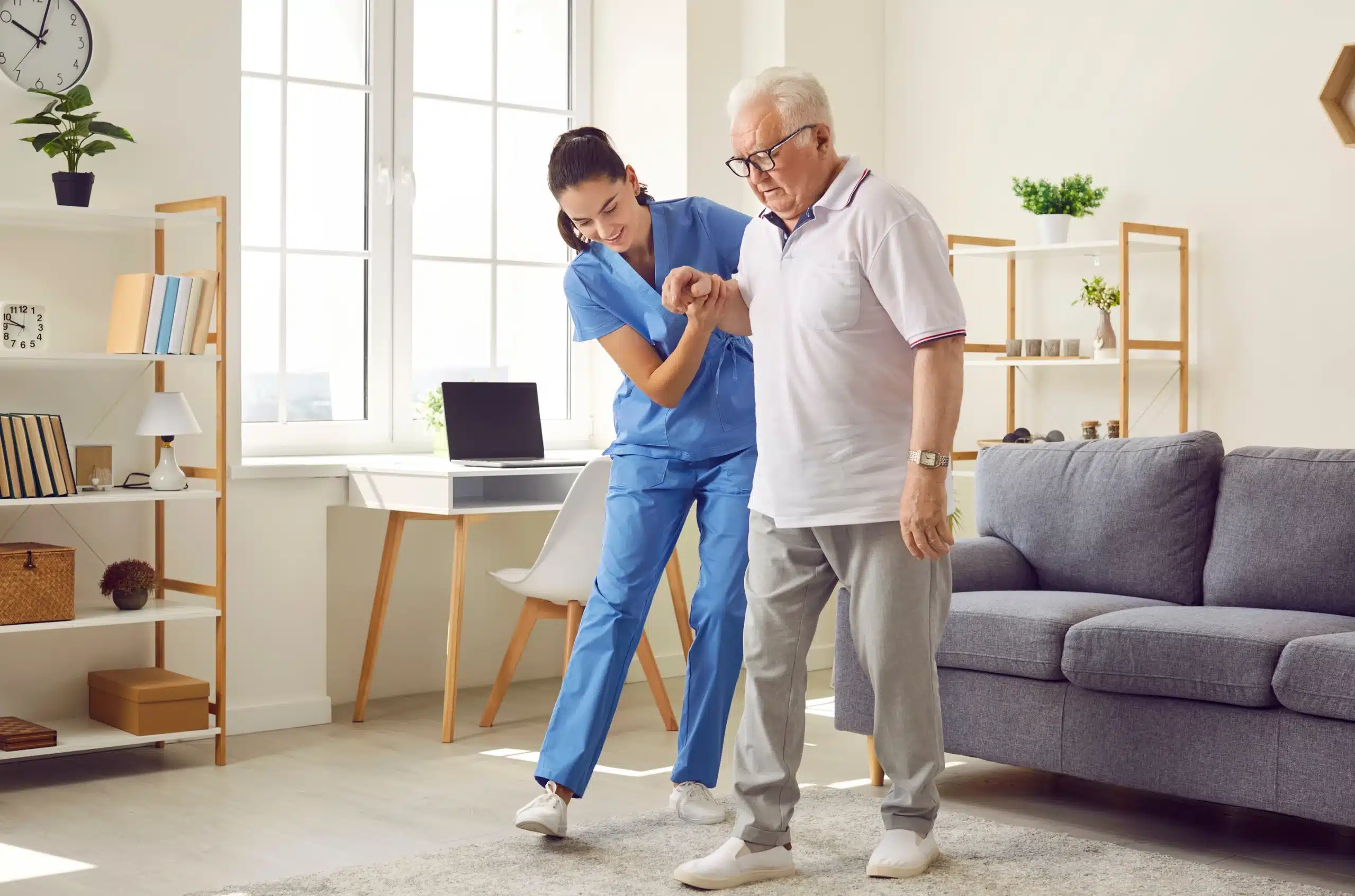 key duties of live-in care assistants