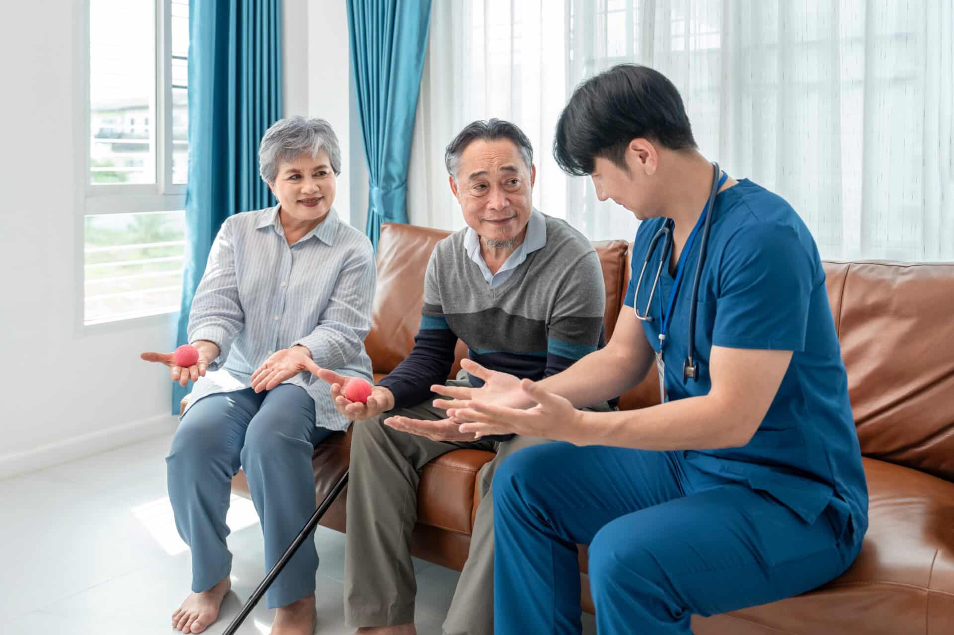 family with carers