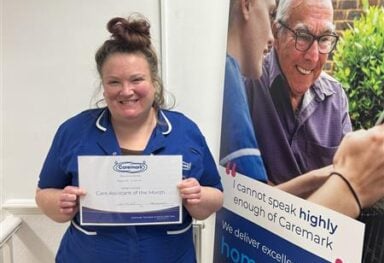 Caremark Thurrock Care Assistant of the Month