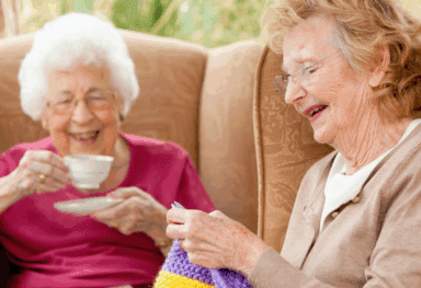 older people socialising