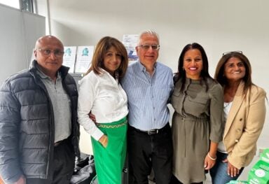 Caremark Harrow Macmillan Coffee Morning fundraising event Counciller Sunita Hirani