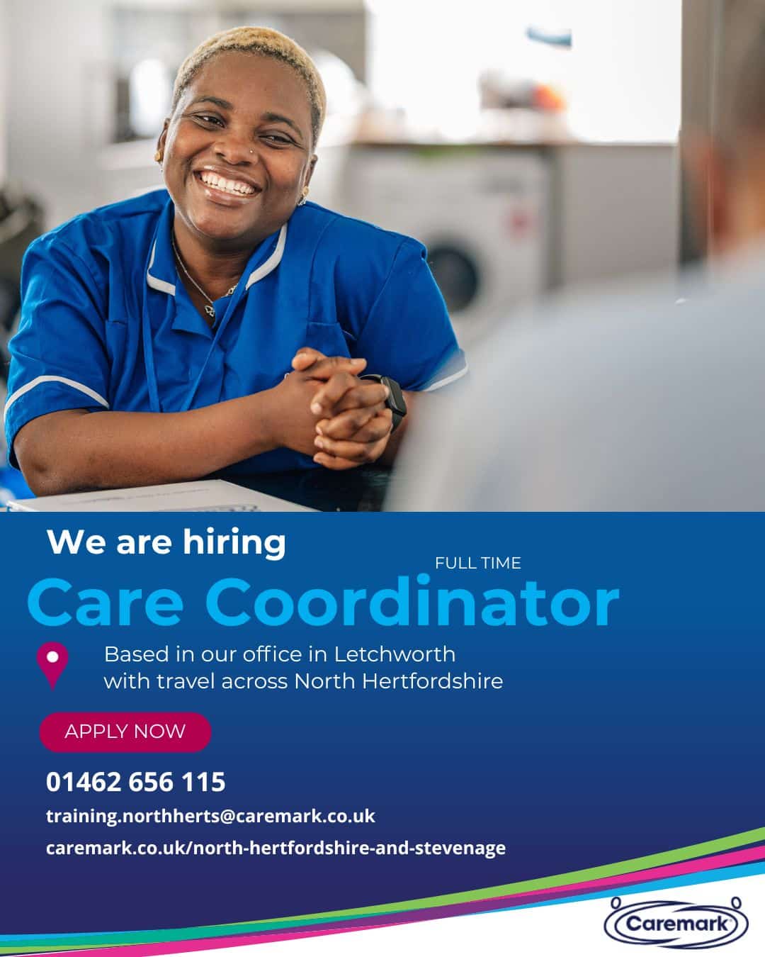 Care Coordinator job at Caremark north Hertfordshire and Stevenage