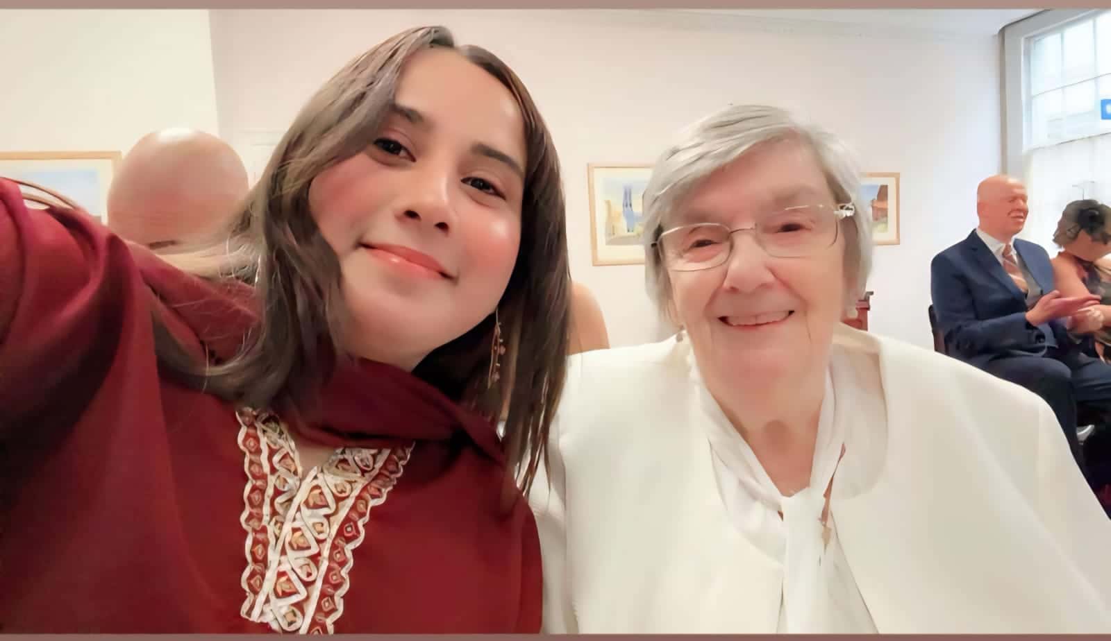 An exemplary job taking care of our mother