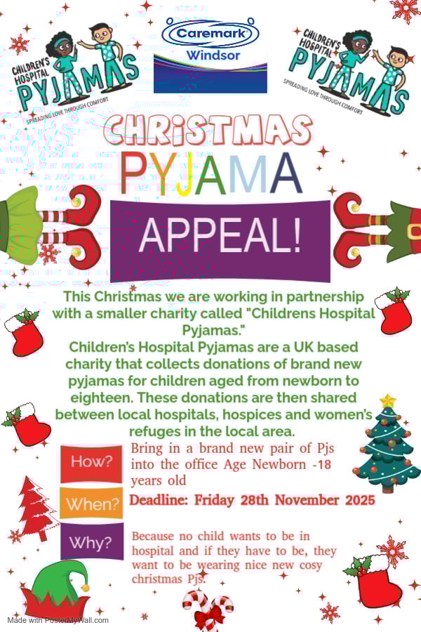 Updated Christmas Appeal Poster