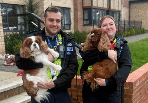 Caremark north herts and stevenage, iris court care home and hertfordshire police celebrate world kindness day
