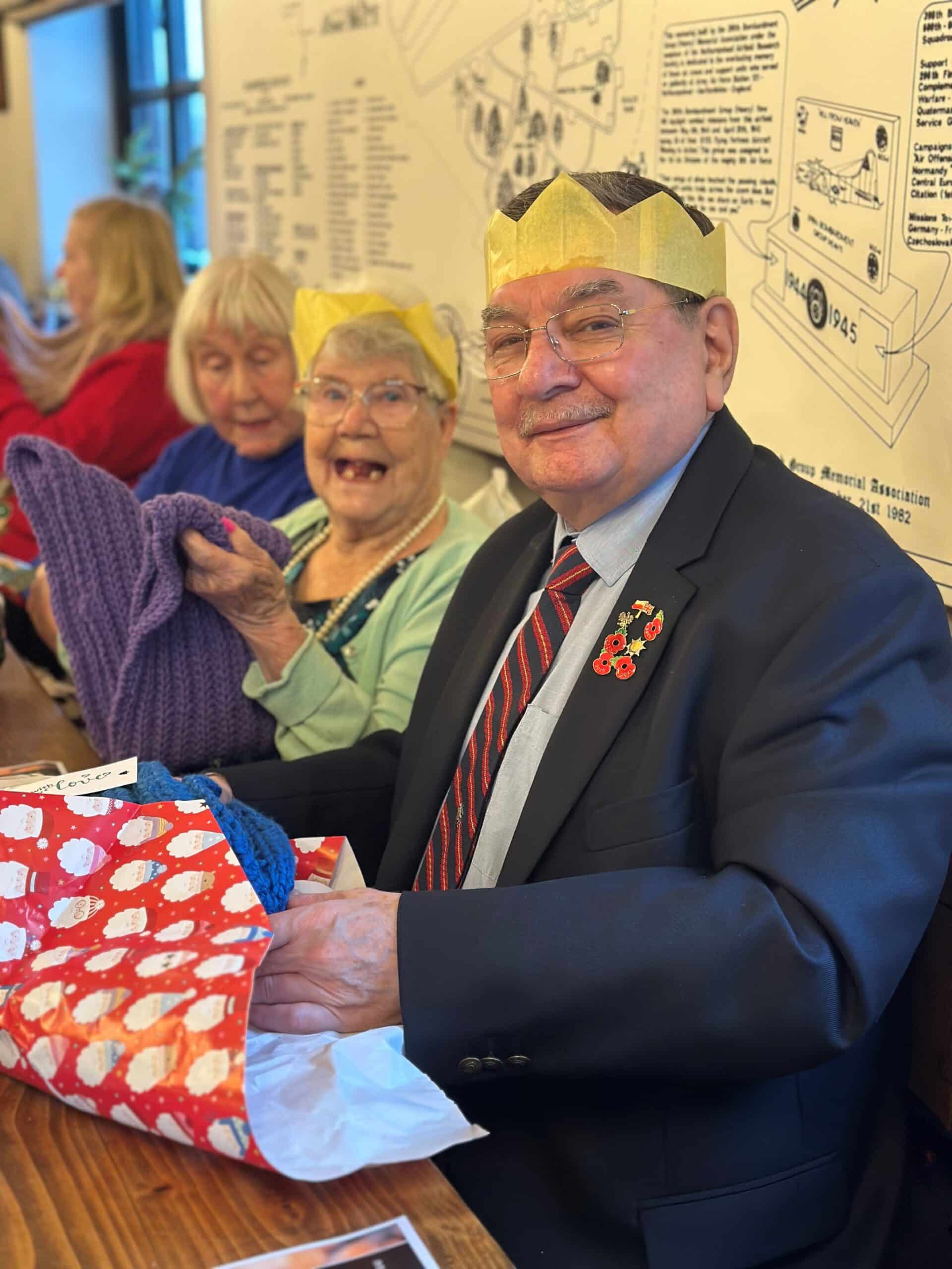 Guests at the Christmas community lunch 2025 at The Woodman Inn.
Caremark North Herts and Stevenage is proud to be supporting the event to tackle social isolation. 