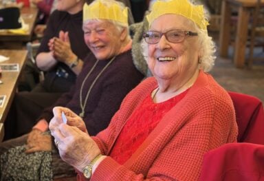 Caremark North Herts and Stevenage supports The Woodman Inn at their Christmas Community Lunch. Both organisations work together to tackle social isolation.