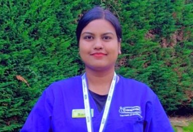 Caring in memory of her late parents