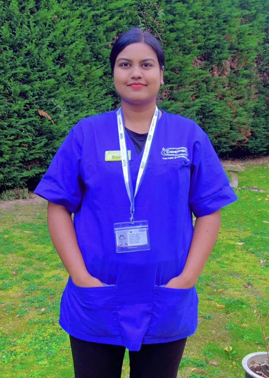 Caring in memory of her late parents