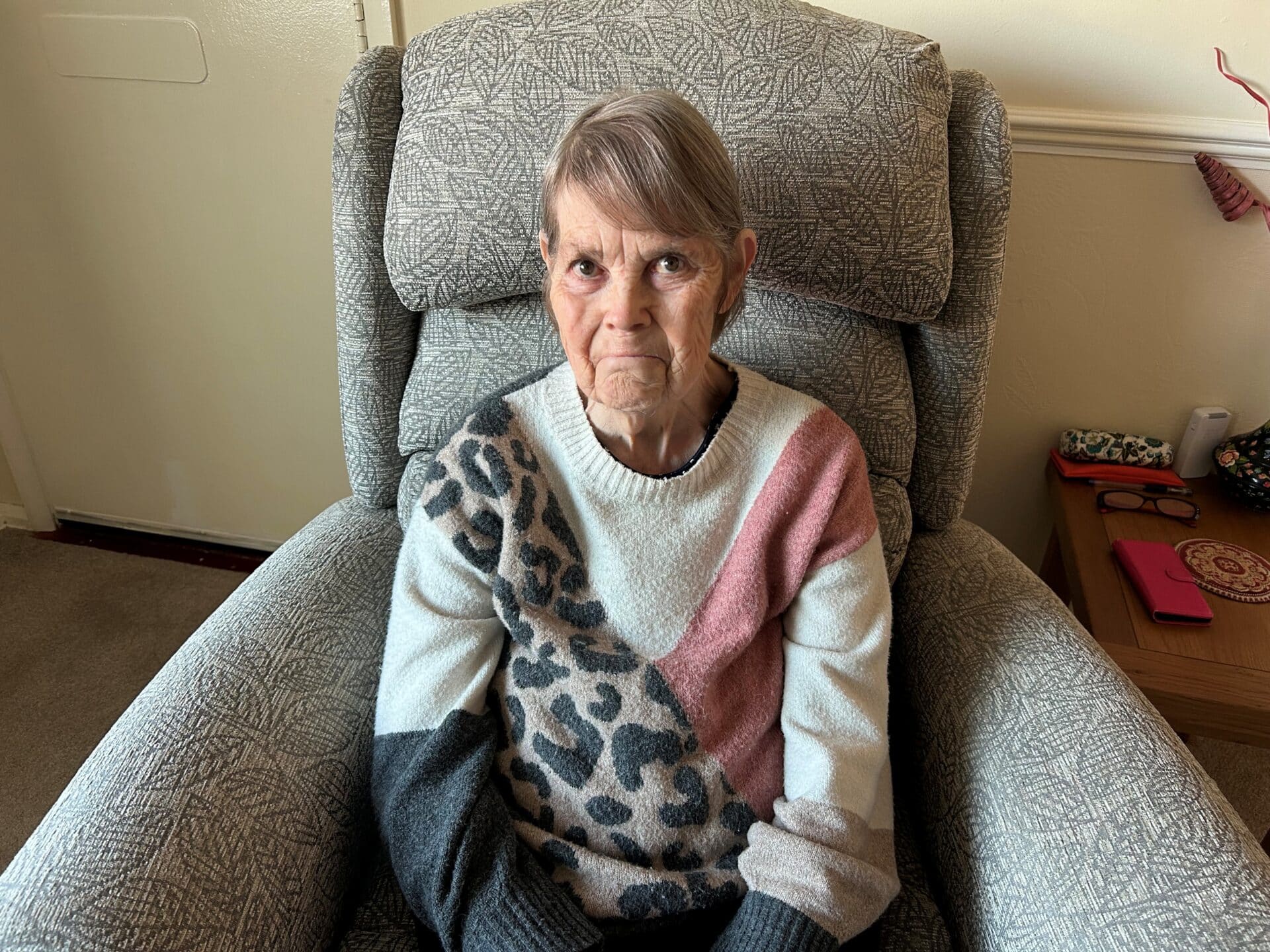 Determined to get back on her feet again