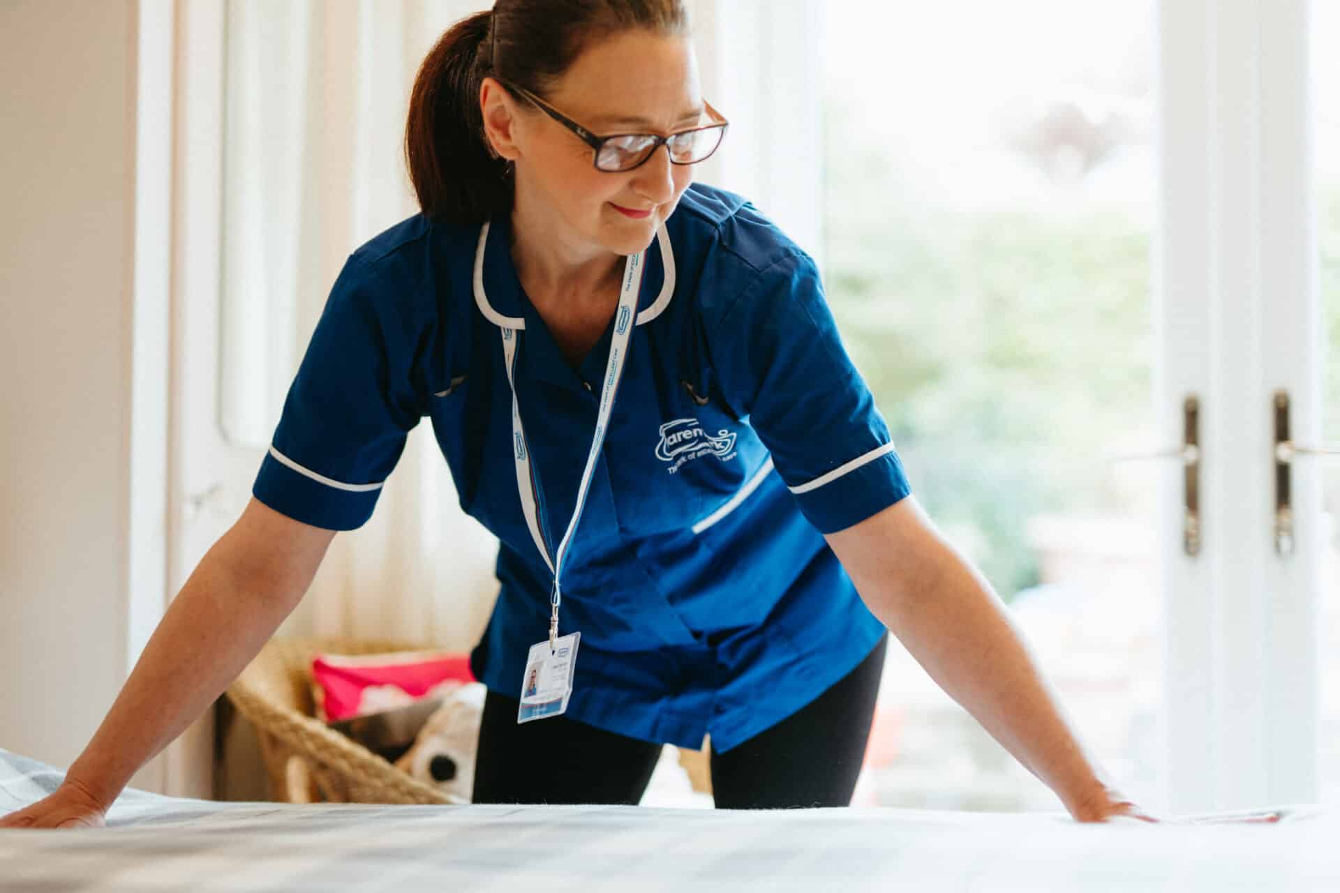 the care provided to her much-loved uncle