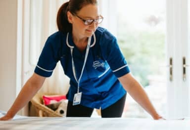 the care provided to her much-loved uncle