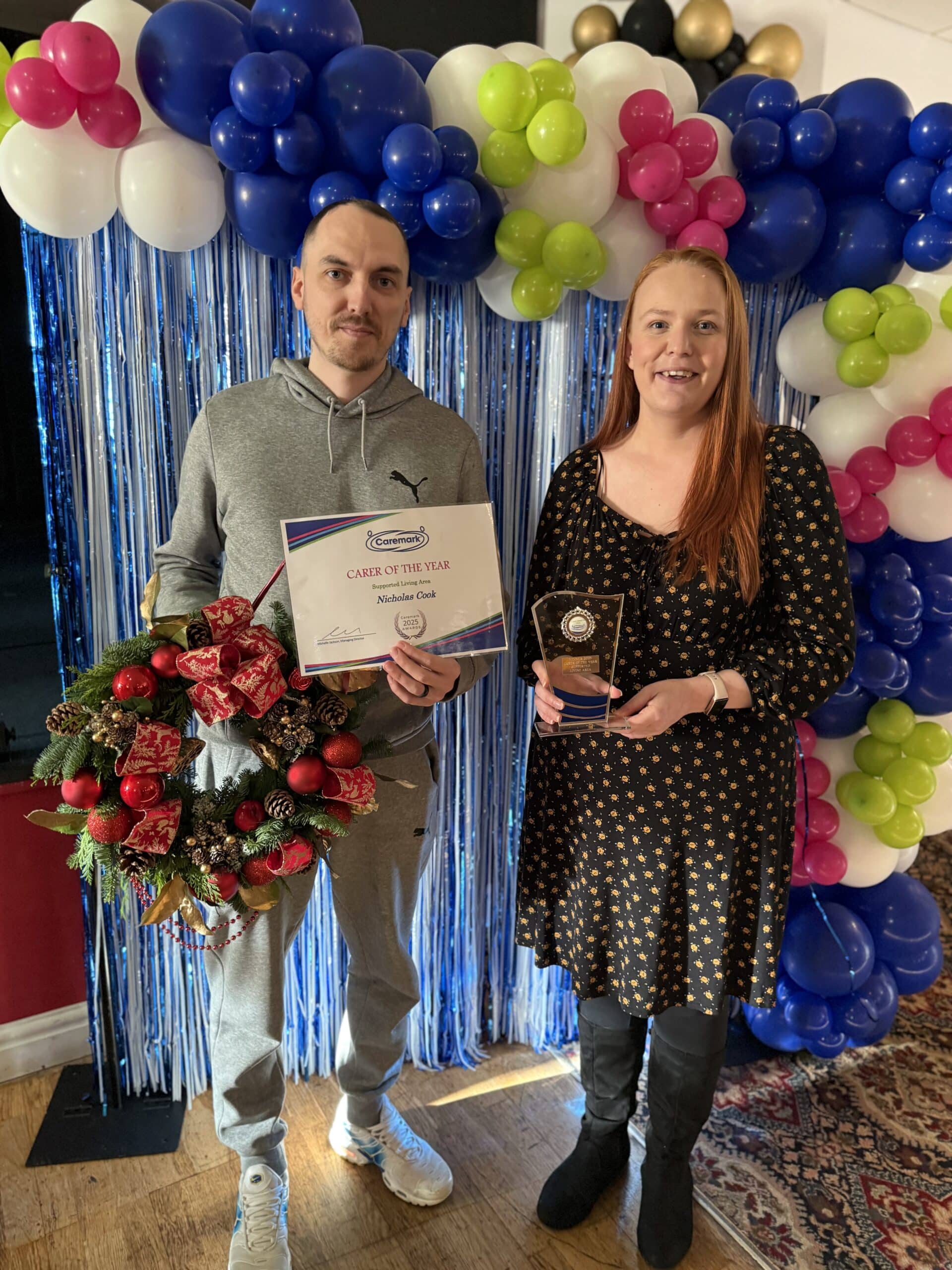 Staff were recognised