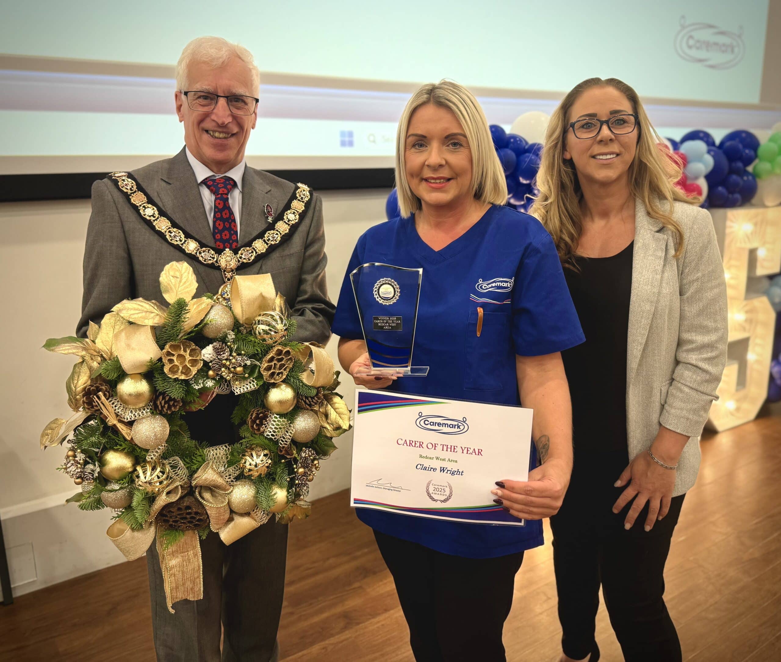 Staff were recognised