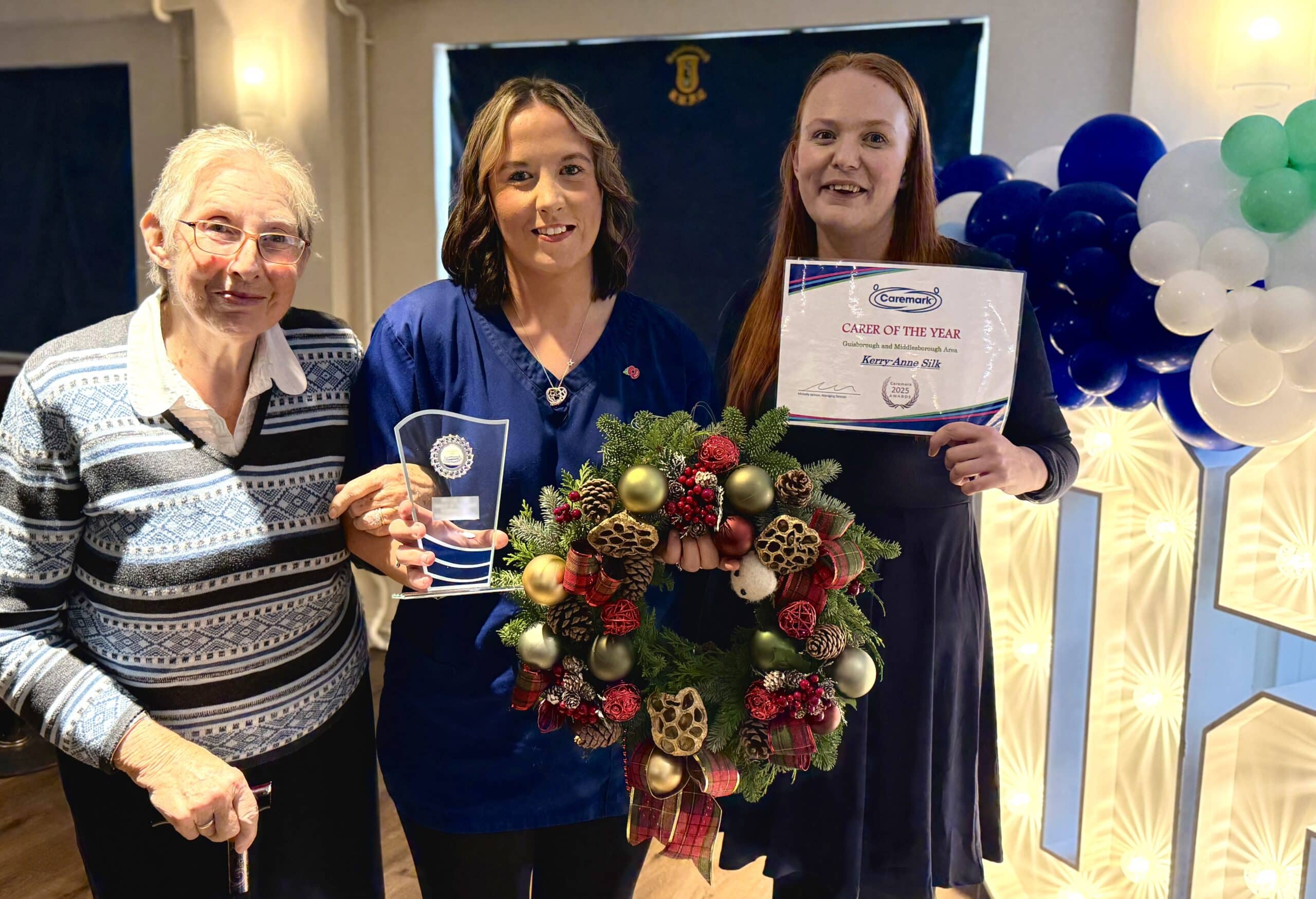 Staff were recognised