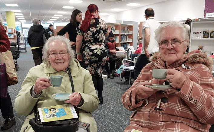 Caremark Supports Slipper Swap 2025 at Hertfordshire Libraries.