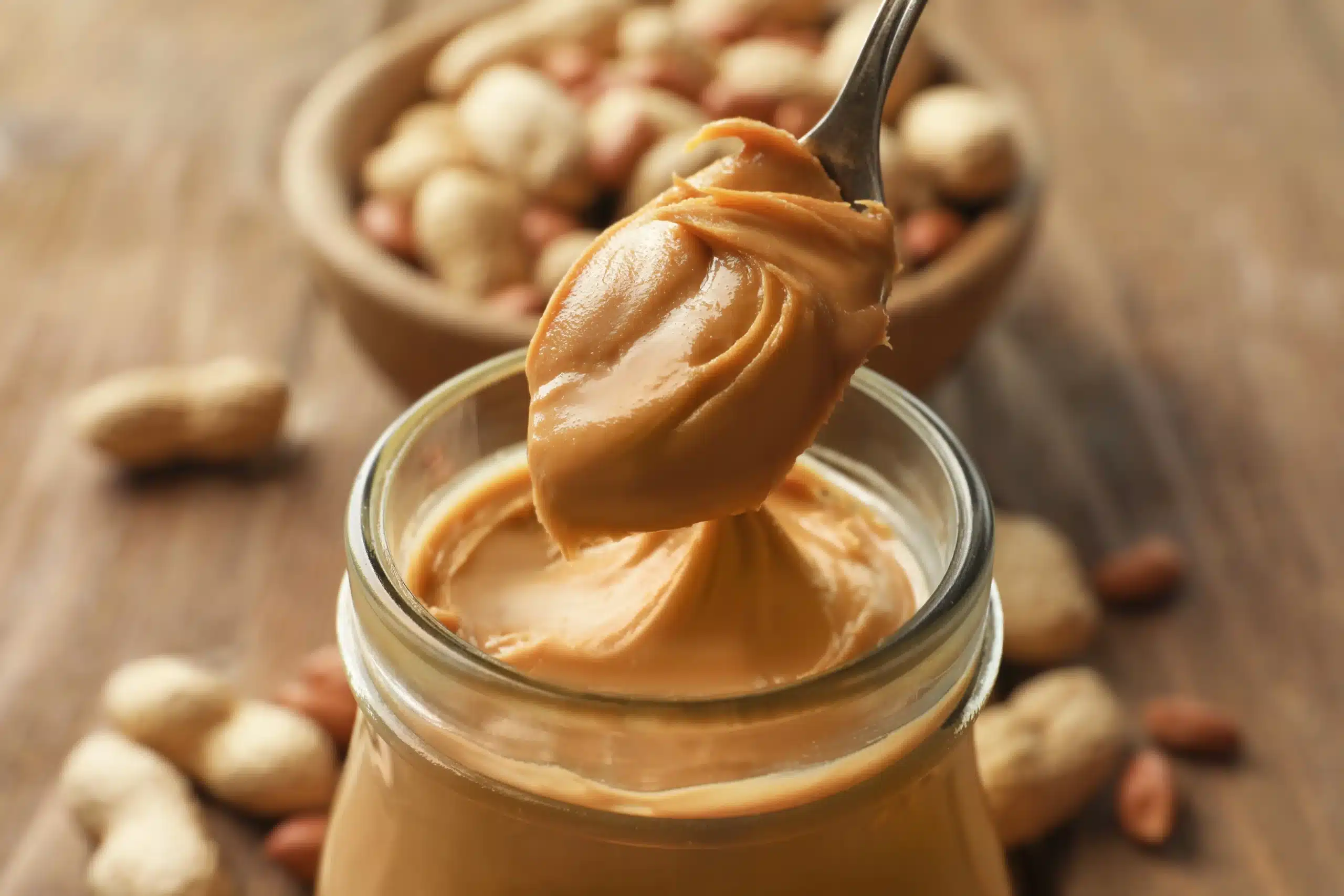 Healthy Snacks for the Elderly - peanut butter