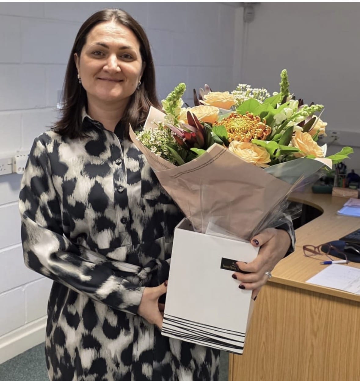 The proud and bittersweet moment