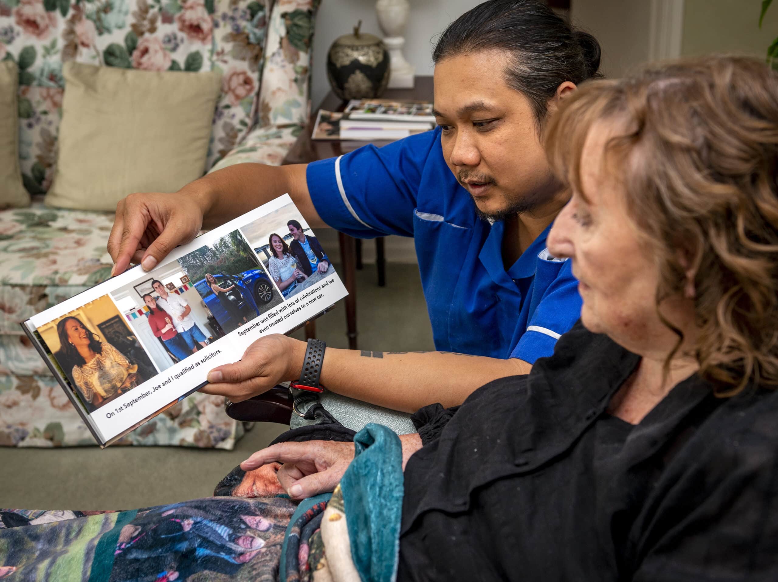 support network for home care customers