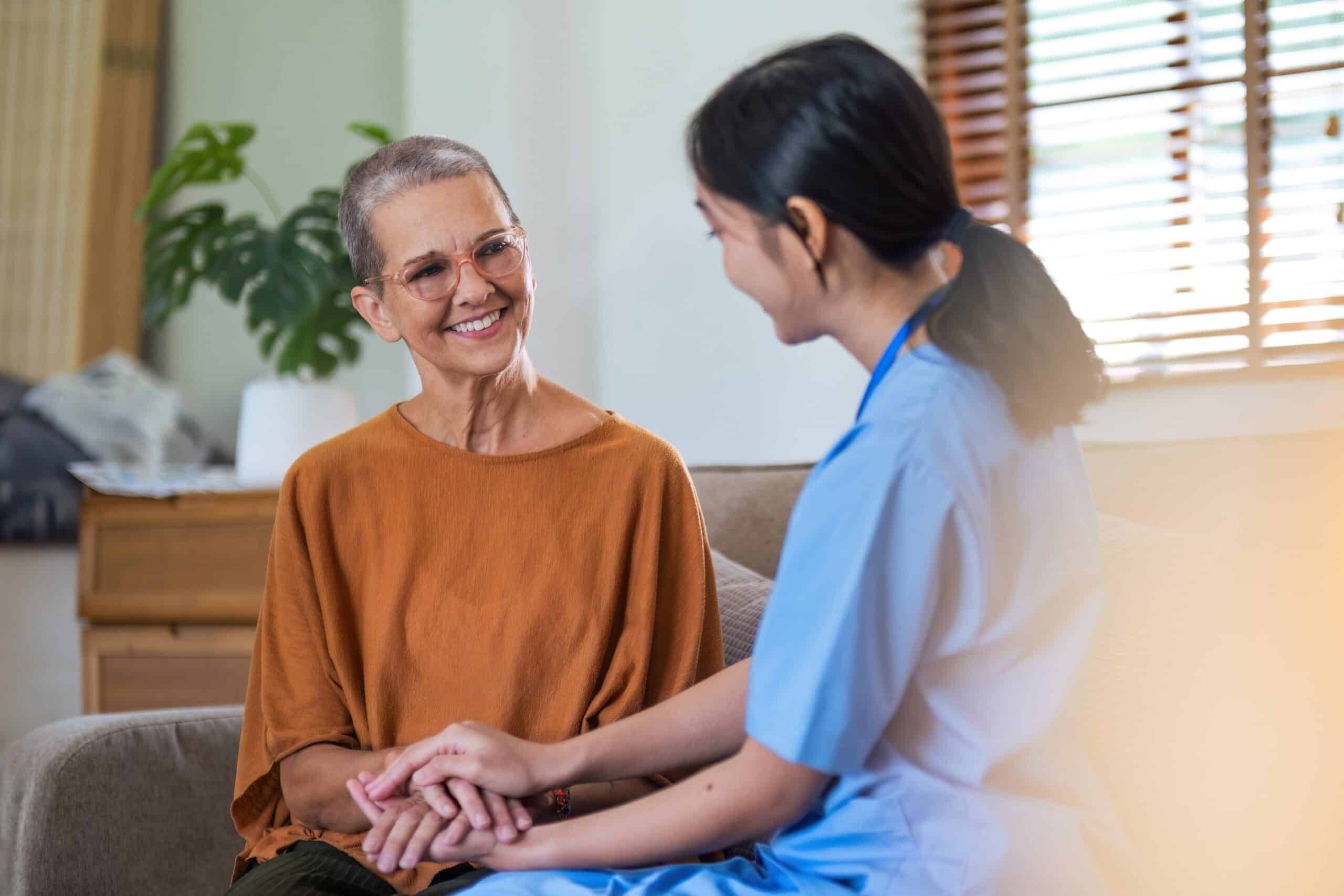 support network for home care customers