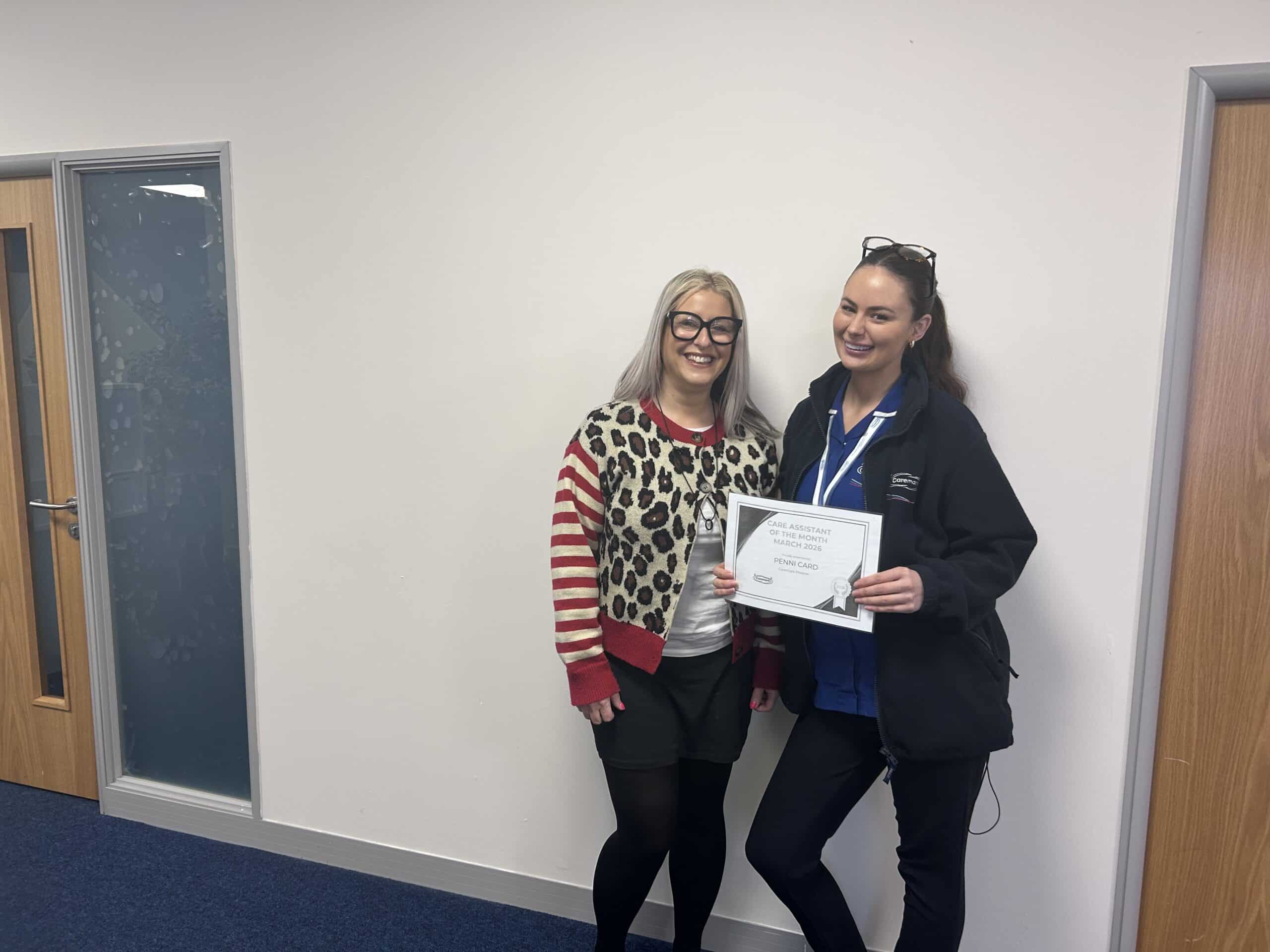 Penni, carer of the month
