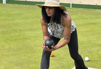 Marketing and Community Engagement Manager of Caremark North Hertfordshire and Stevenage launches sponsorship initiative with Baldock Town Bowls Club to promote inclusion and community spirit