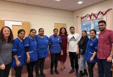 Caremark Wakefield care team supporting families starting care at home