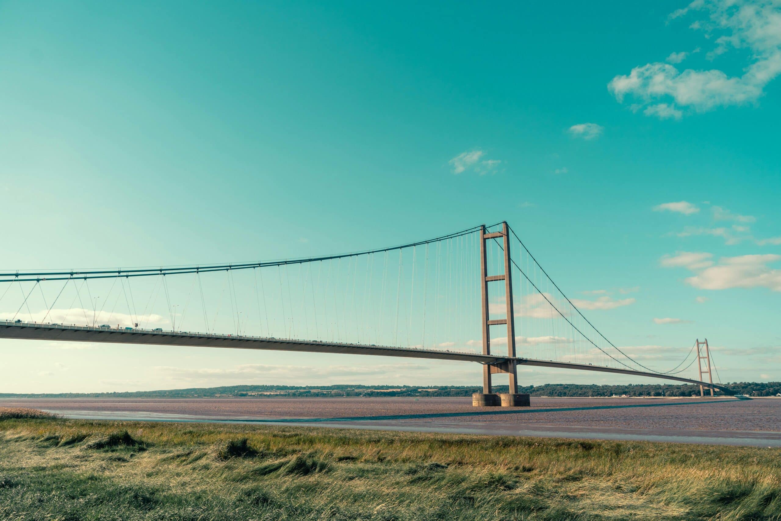 Humber Bridge, park for walking an activity for older people in Hull and East Riding