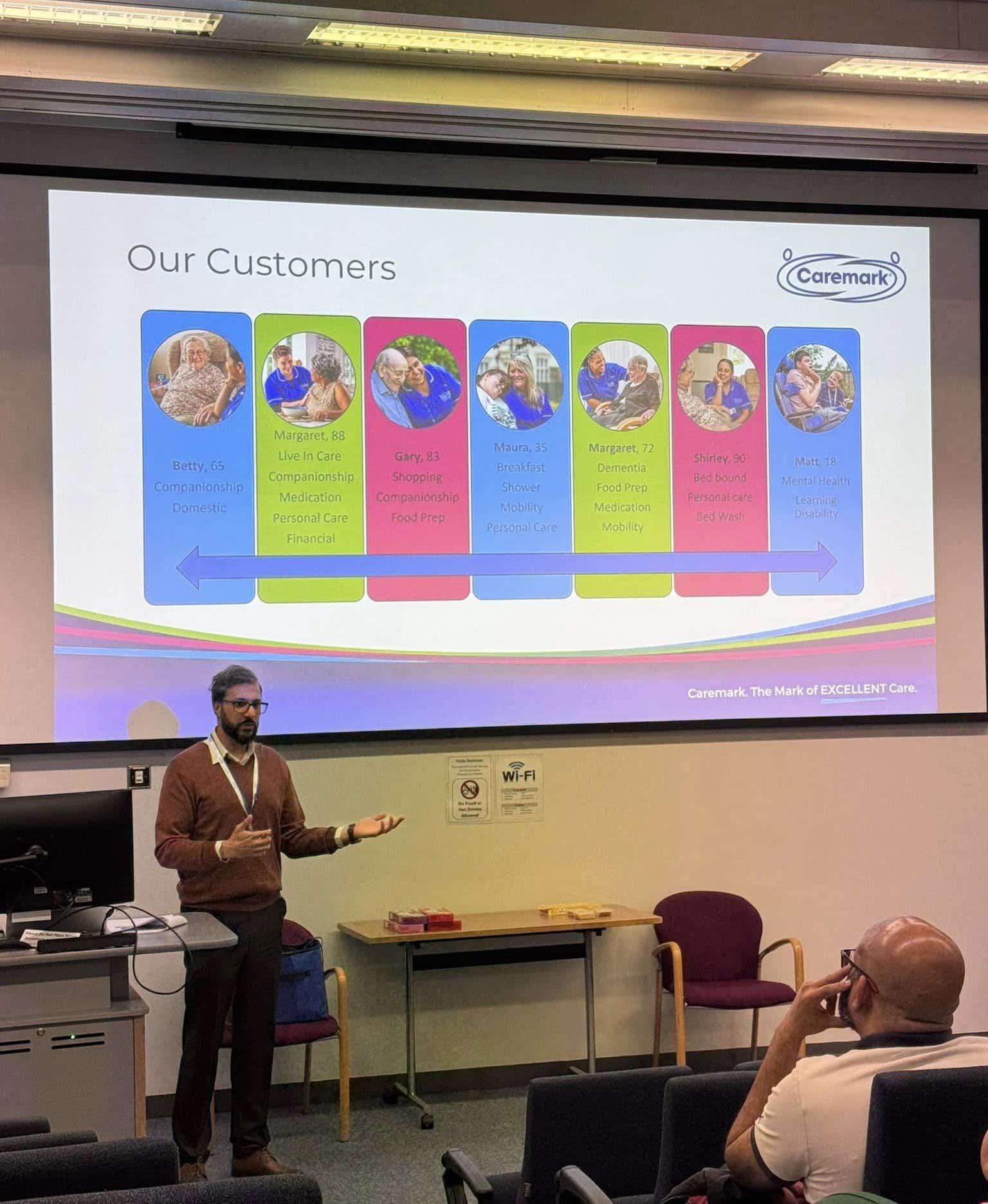 Caremark Solihull hosts in service training: the benefits of home care for Solihull Hospital and Community Services NHS